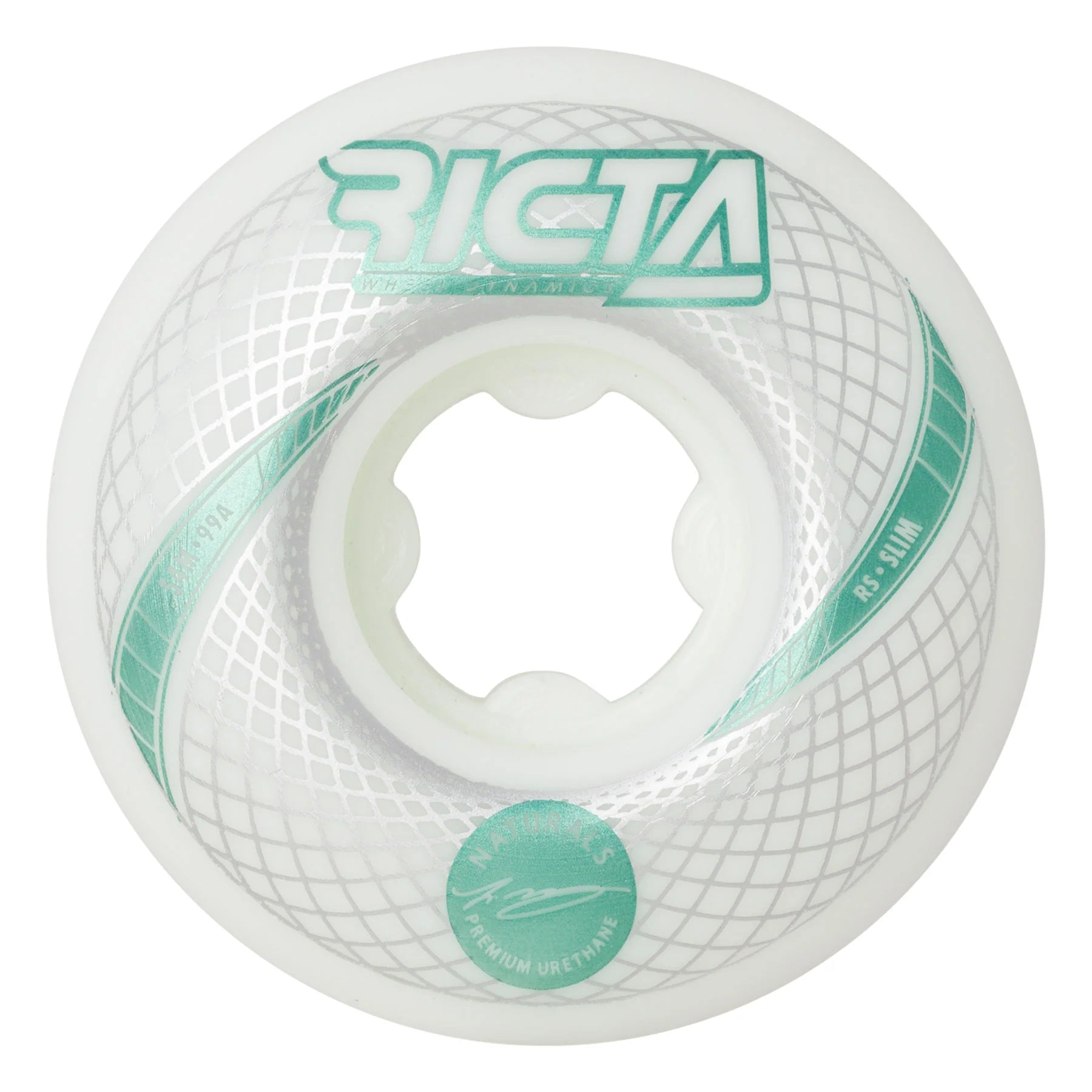 Skateboard Wheels For Street Skating-Ricta Wheels 54mm McCoy Vortex Naturals Slim 99a