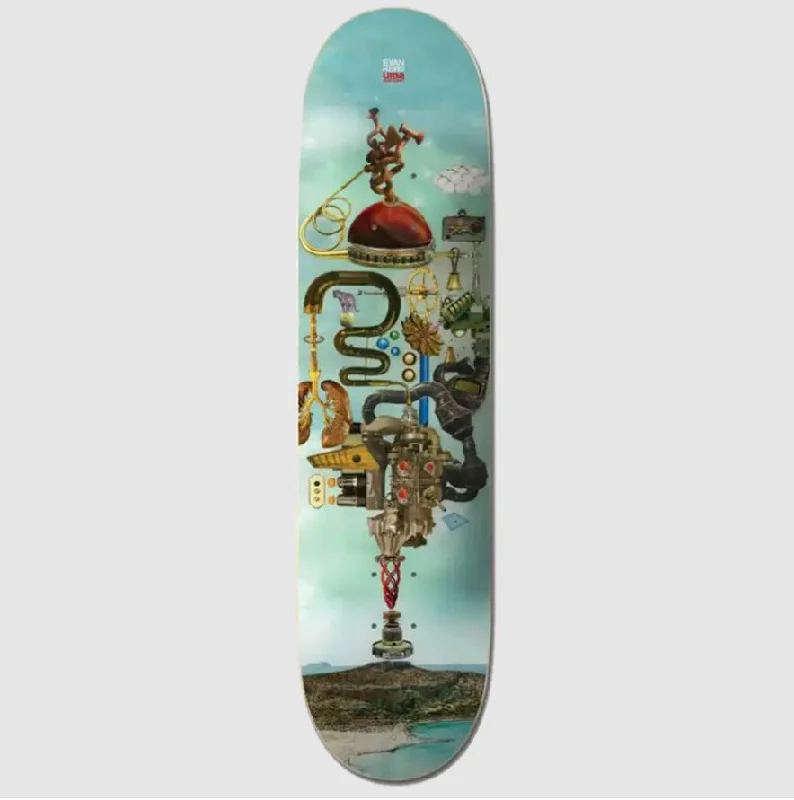 Skateboard Deck With Smooth Finish-Uma Deck Instrument Evan 8.25