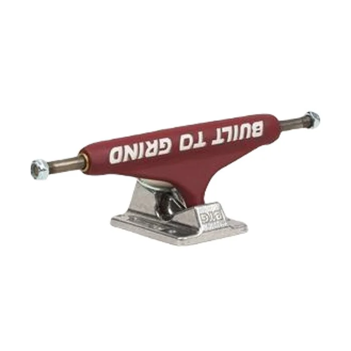 Skateboard Trucks With Advanced Flexibility-INDEPENDENT 144 STAGE 11 BTG SPEED STANDARD TRUCKS - BURGUNDY