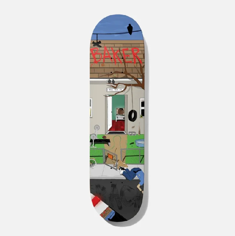 Skateboard Deck With Minimal Weight-Baker Deck SB Pigeon View 8.25