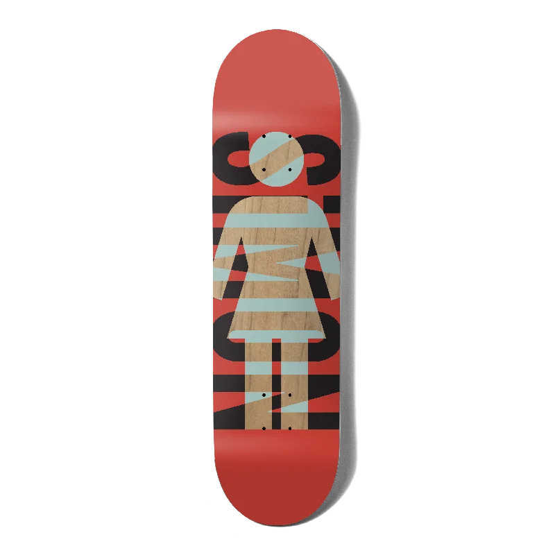 Skateboard Deck With Extreme Strength-GIRL SKATEBOARDS BENNEROT OG KNOCKOUT DECK // 8.0" X 31.875"