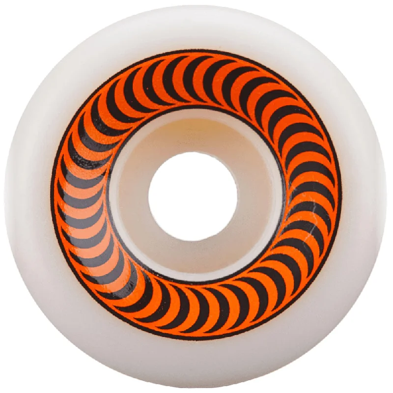 Skateboard Wheels With Superior Shock Resistance-Spitfire OG Classic White 99D 53mm - Skateboard Wheels