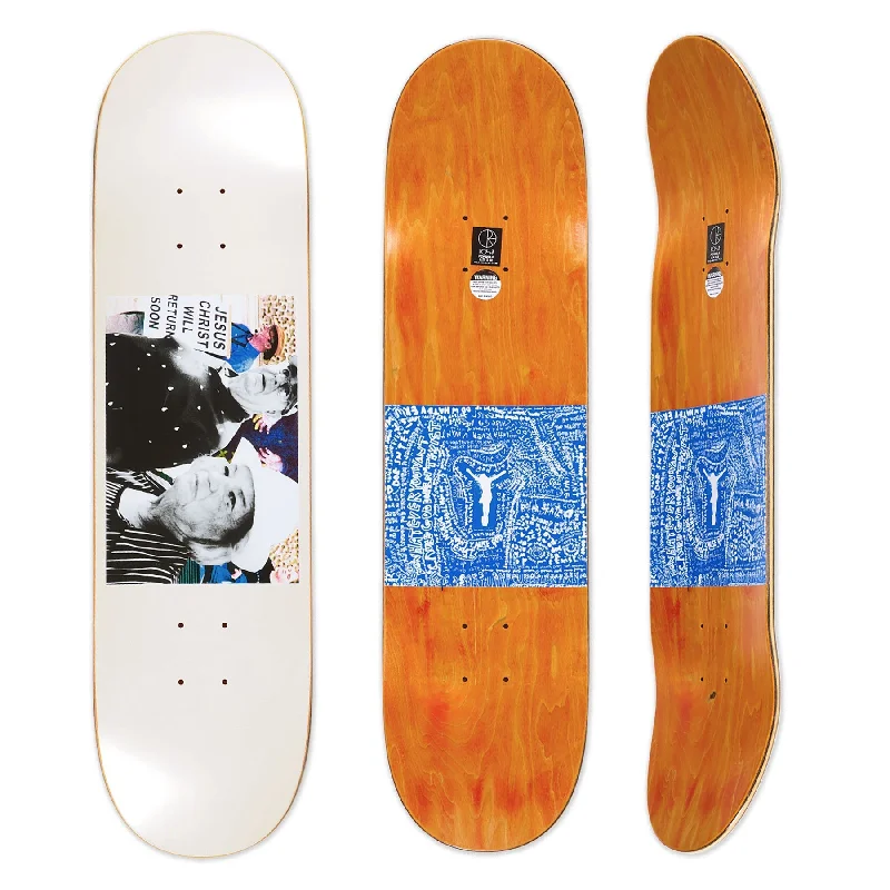 Skateboard Deck With Enhanced Comfort-Polar Aaron Herrington Return Soon Cream Deck - 8.25