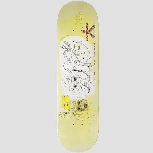 Skateboard Deck For Smooth Transitions-Frog - Cursed (Milic) Deck