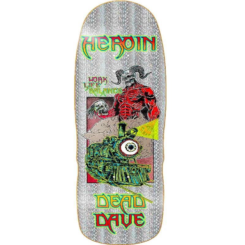 Skateboard Deck With Perfect Balance-Heroin Dead Dave Hellscape 10.1" Skateboard Deck