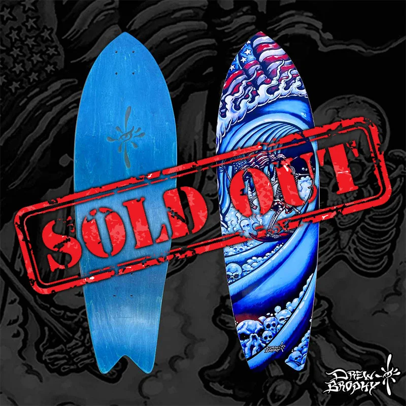 Skateboard Deck With Street-Style Graphics-Freedom Skateboard Deck - Signed and Numbered Collector's Edition