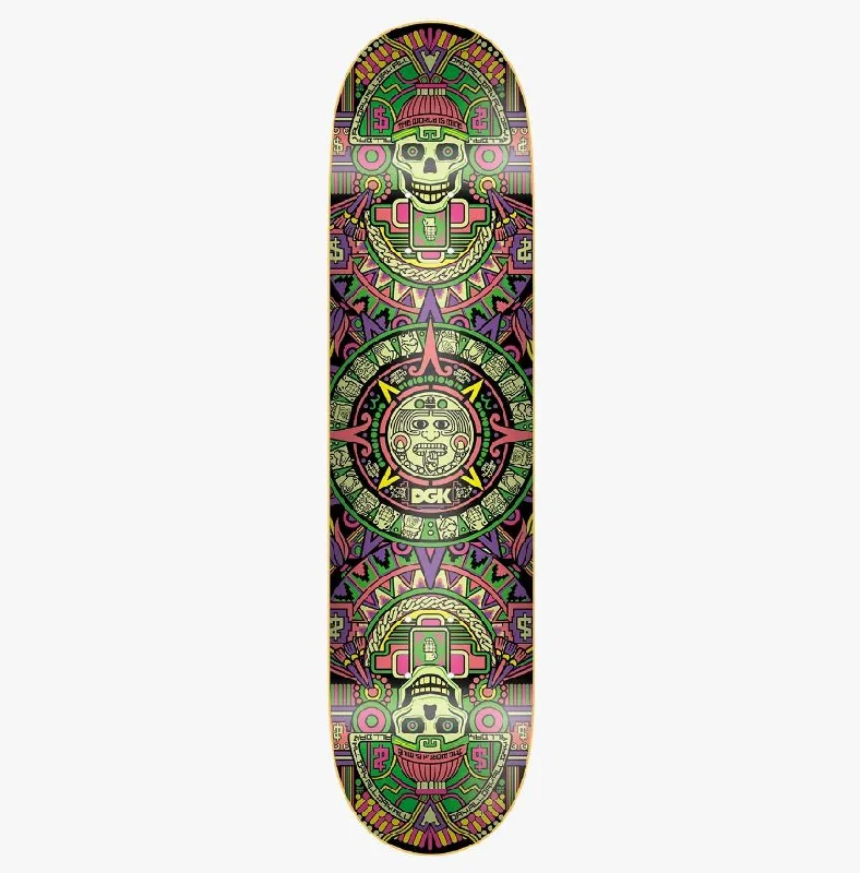 Skateboard Deck With Reinforced Layers-DGK Deck Oaxaca 8.38 Glow in the Dark