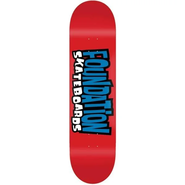 Skateboard Deck With Smooth Finish-Foundation From The 90’s Deck- 8.0