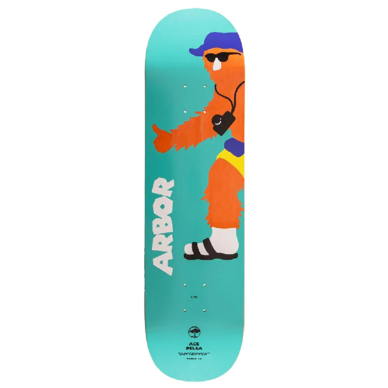 Skateboard Deck With Narrow Profile-Arbor - Ace Pelka 8.375 Daytripper - Skateboard Deck