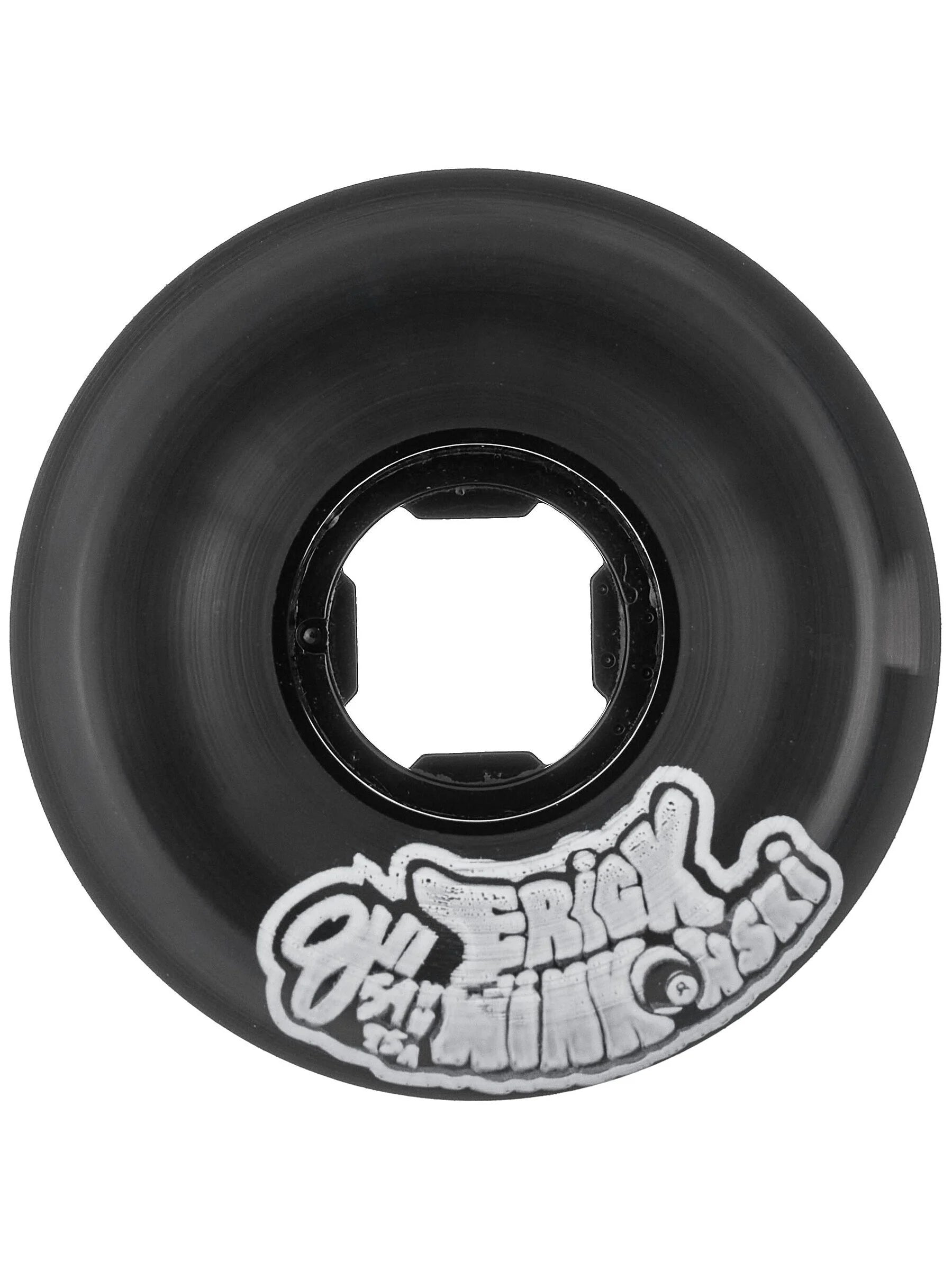 Skateboard Wheels With Shockproof Design-OJ WHEELS 8BALL ELITE BLACK NOMADS 95A