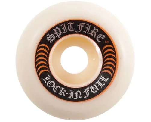 Skateboard Wheels With Extra Stability-Spitfire Wheels 54mm 99a Lock-in Fulls Formula4