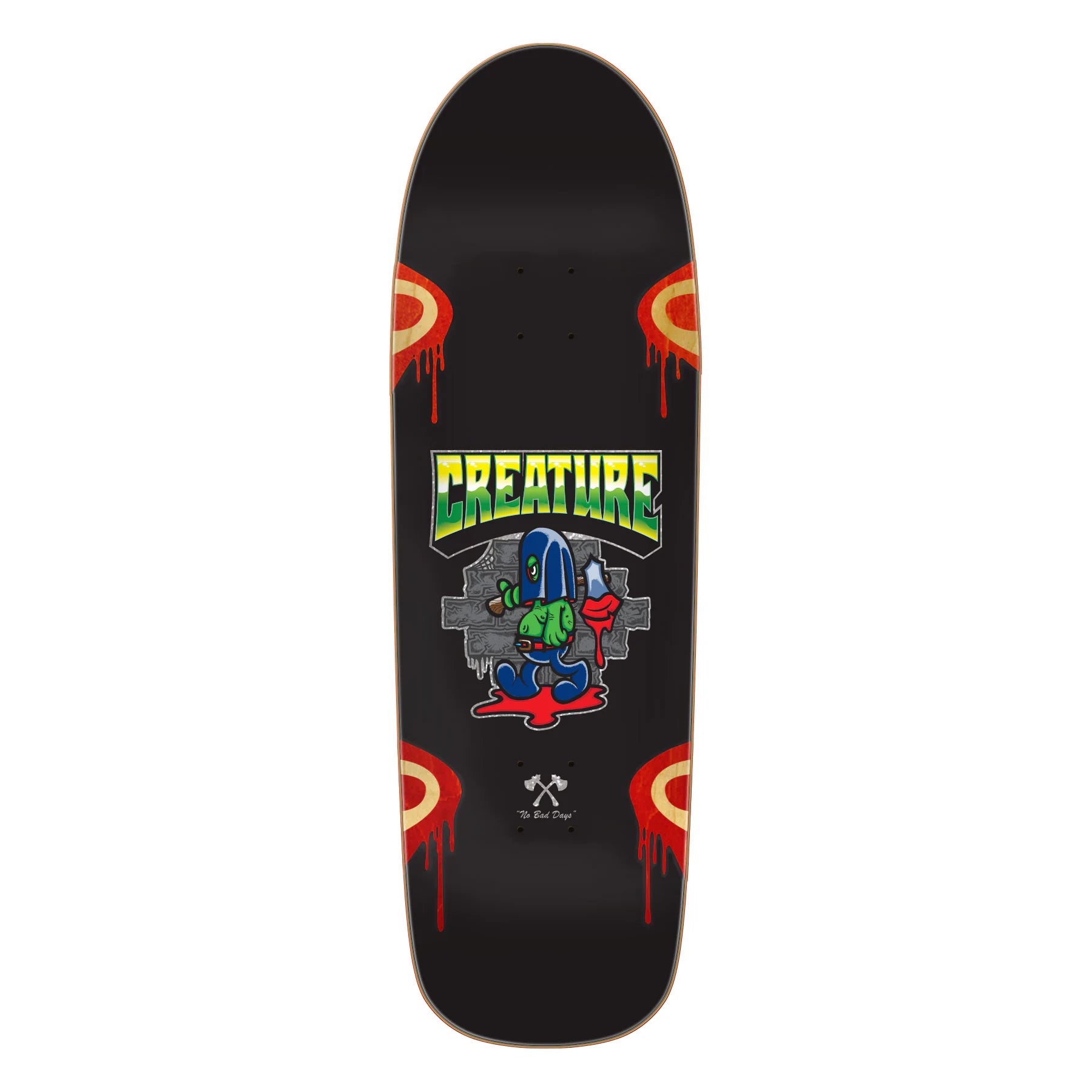 Skateboard Deck For Low-Weight Performance-Creature The Heshcutioner 9" Skateboard Deck