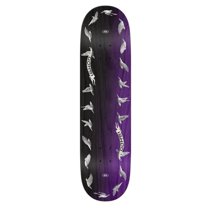 Skateboard Deck With Maximum Pop-Real Deck Ishod Mobius TT 8.25