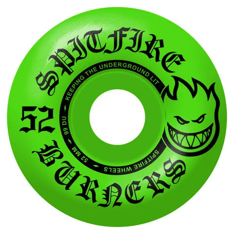 Skateboard Wheels With Pro-Endorsed Quality-Spitfire Burners Colored - 99D