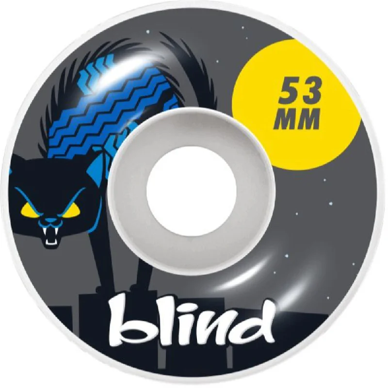 Skateboard Wheels For Extra Smooth Turns-Blind Nine Lives Grey 53mm - Skateboard Wheels