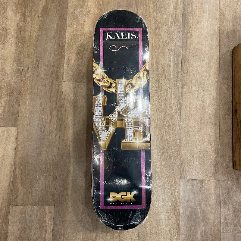 Skateboard Deck With Enhanced Maneuverability-DGK KALIS DECK 8.0