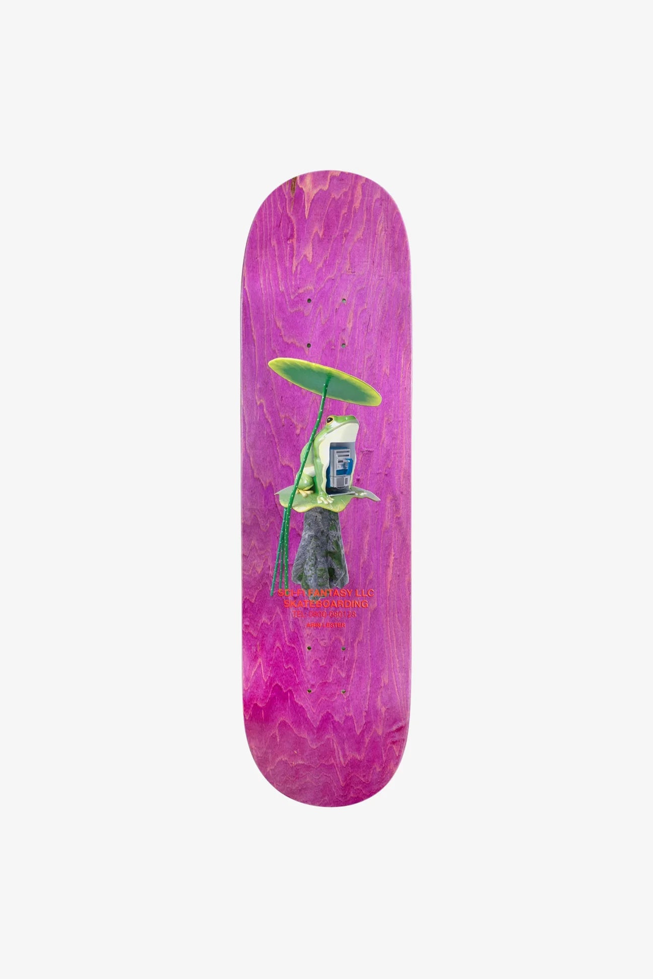 Skateboard Deck For Advanced Tricks-Sci-Fi Fantasy Arin Lester Pay Frog Deck - (8.25)