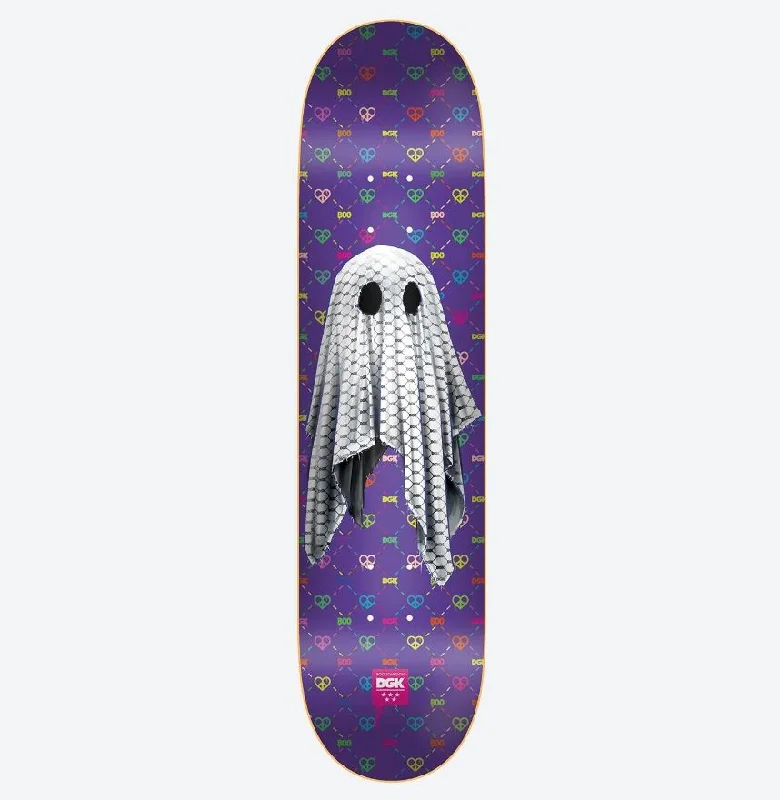 Skateboard Deck With High Concave-DGK Deck Ghosted Boo 8.25