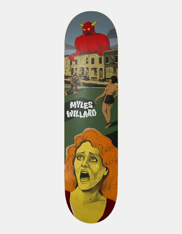 Skateboard Deck With High-Speed Performance-Toy Machine Willard Horror Show Skateboard Deck - 8.38"