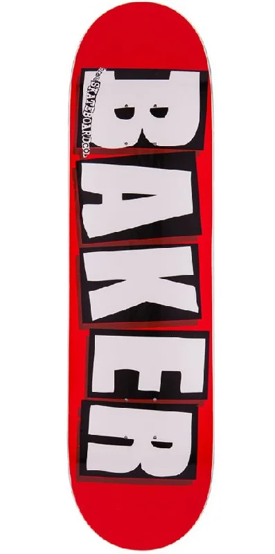 Skateboard Deck With Matte Finish-Baker Deck Baker Logo 8.25