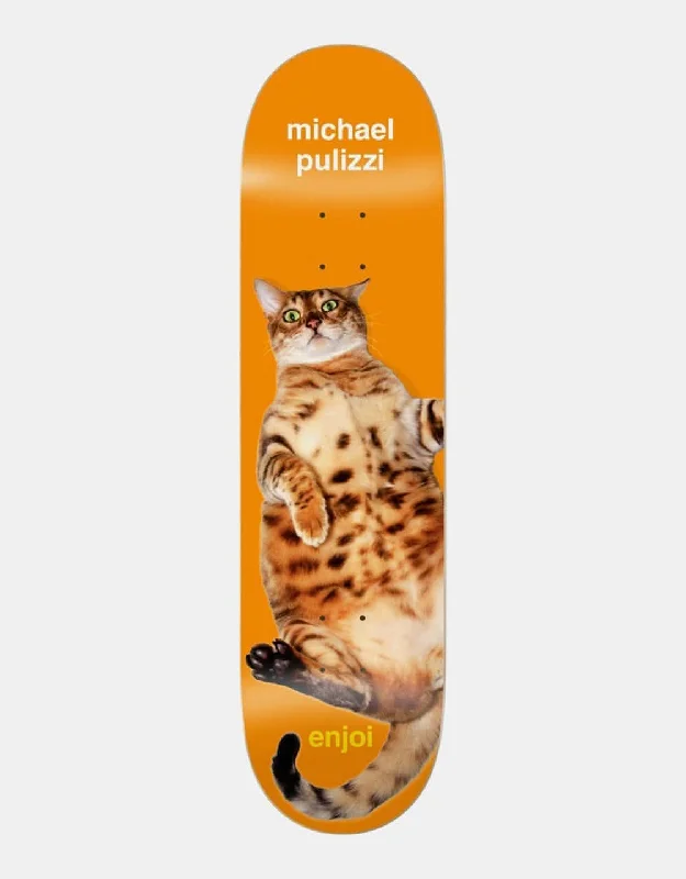 Skateboard Deck With Extra Strength-Enjoi Pulizzi Catnip R7 Skateboard Deck