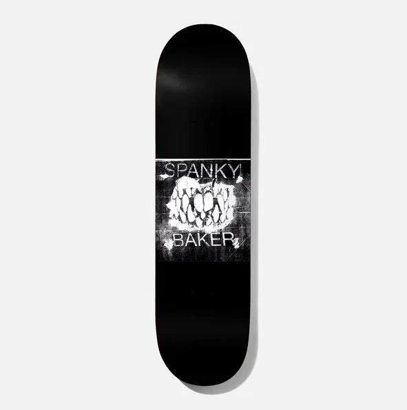 Skateboard Deck With Non-Slip Texture-Baker Deck Spanky Distressing Sensation 8.125