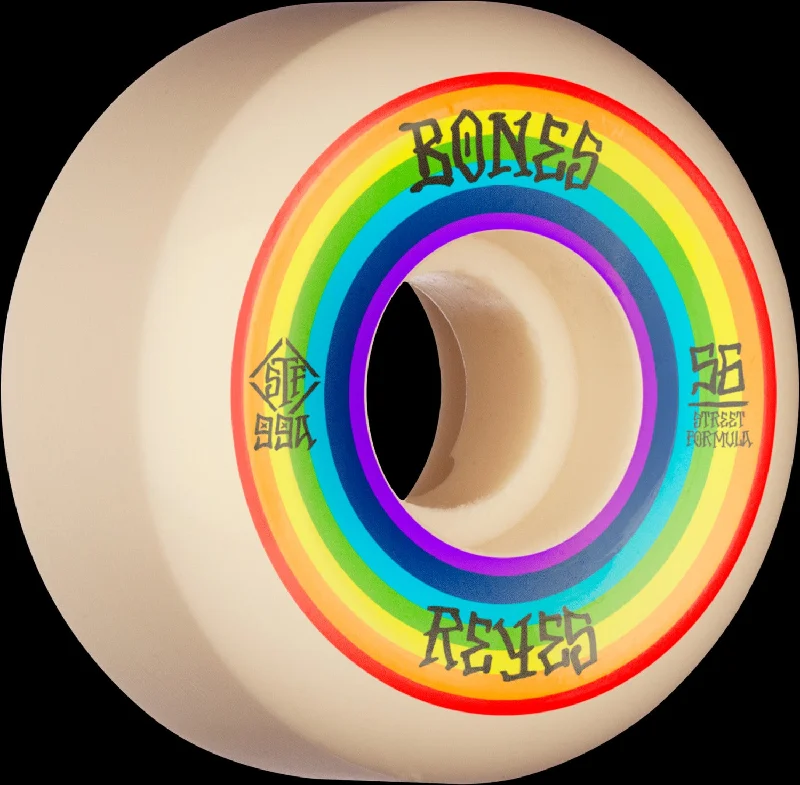 Skateboard Wheels With Fade-Resistant Color-Bones STF Reyes Portal V6 99A - Skateboard Wheels