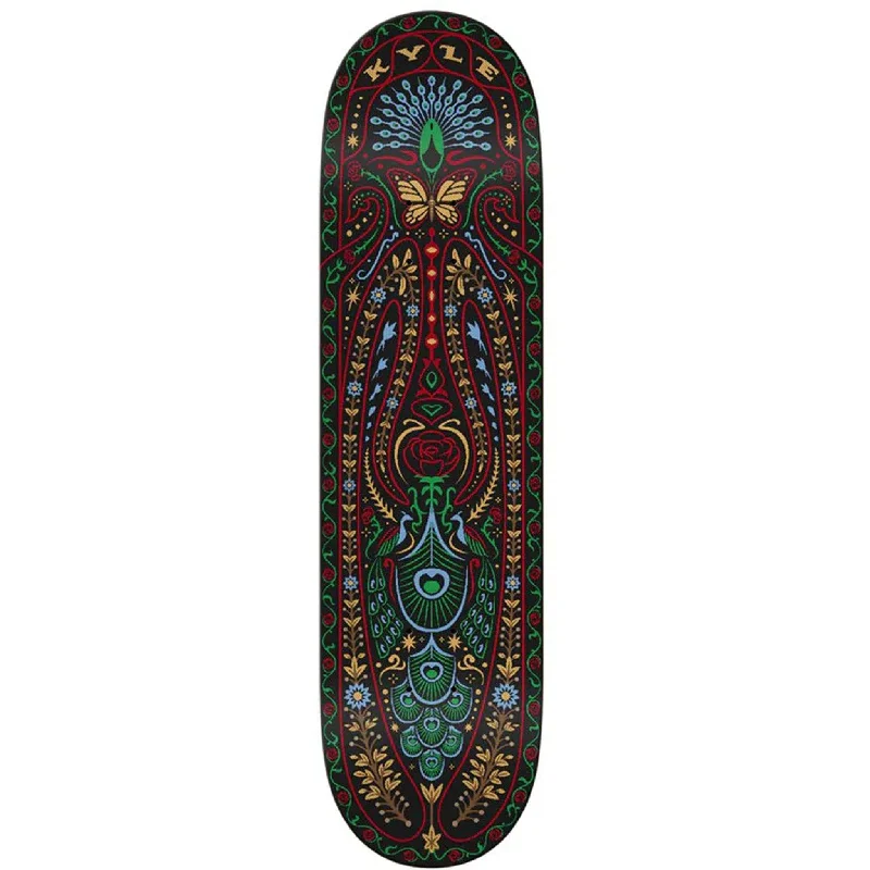 Skateboard Deck With Bamboo Construction-Real Kyle Woven Easy Rider 8.38" Skateboard Deck