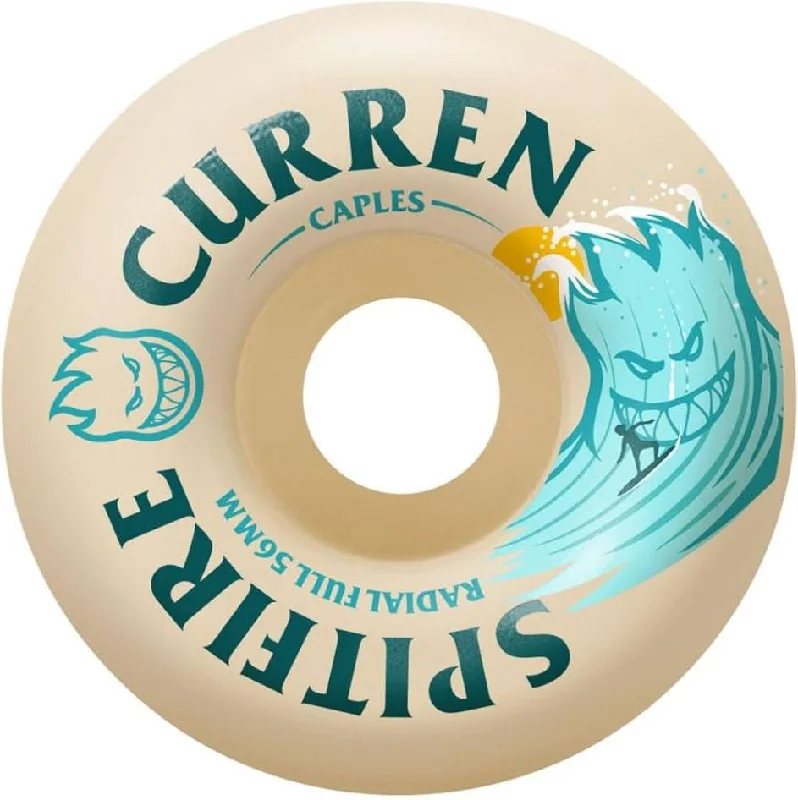 Skateboard Wheels With High-Speed Core-Spitfire Wheels 56mm Conical 99a Curren Burn Squad