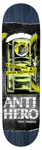 Skateboard Deck With Reinforced Layers-Anti Hero Trujillo Infectious Waste (8.06)