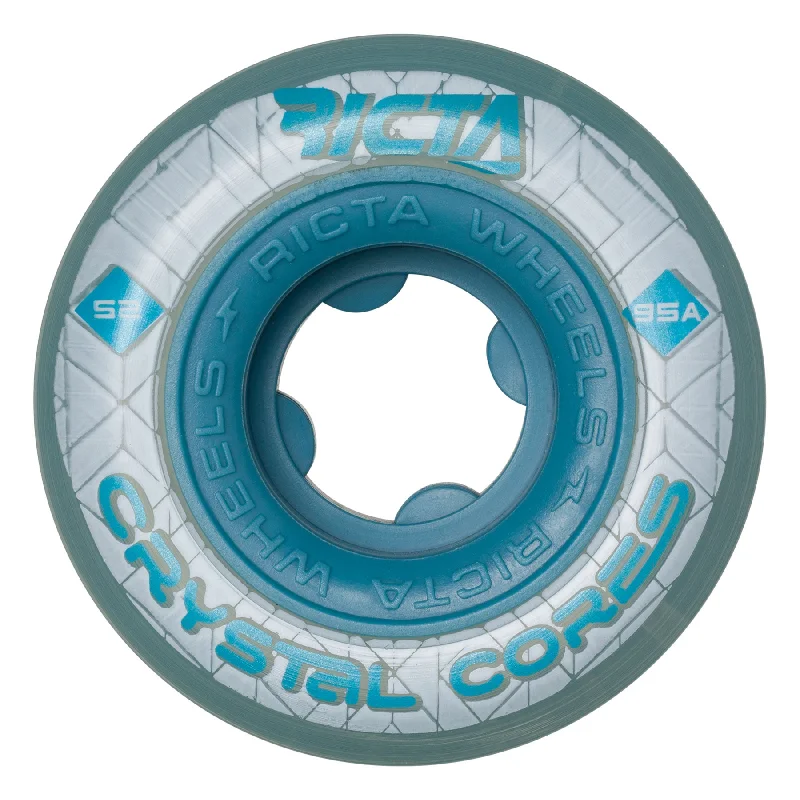 Skateboard Wheels With Lightweight Core-Ricta Wheel 52mm Crystal Cores 95a