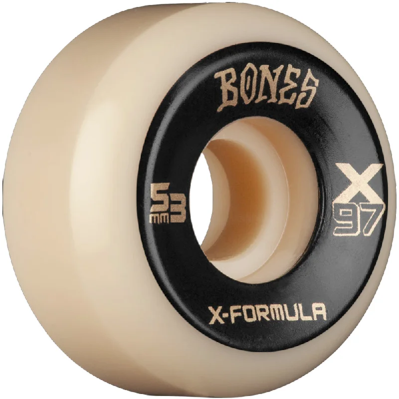 Skateboard Wheels With Best All-Terrain Use-Bones X-Formula V5 Sidecut X-97a 53mm - Skateboard Wheels