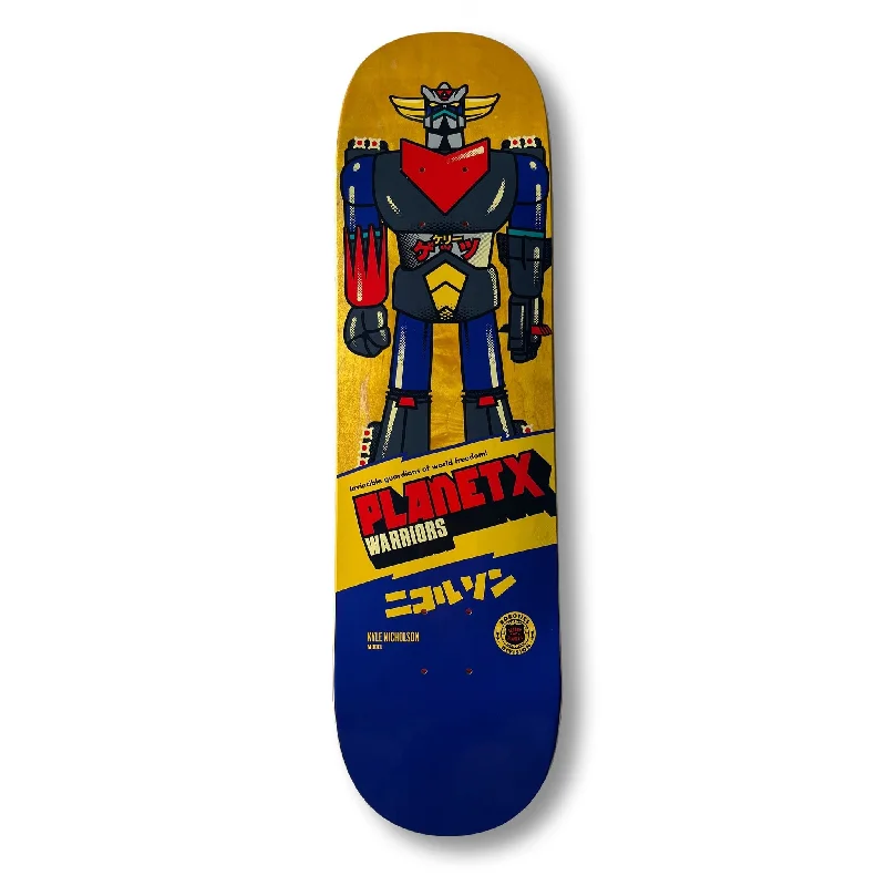 Skateboard Deck With Perfect Thickness-Terror Of Planet X Kyle Nicholson Robotics Division Deck - 8.25