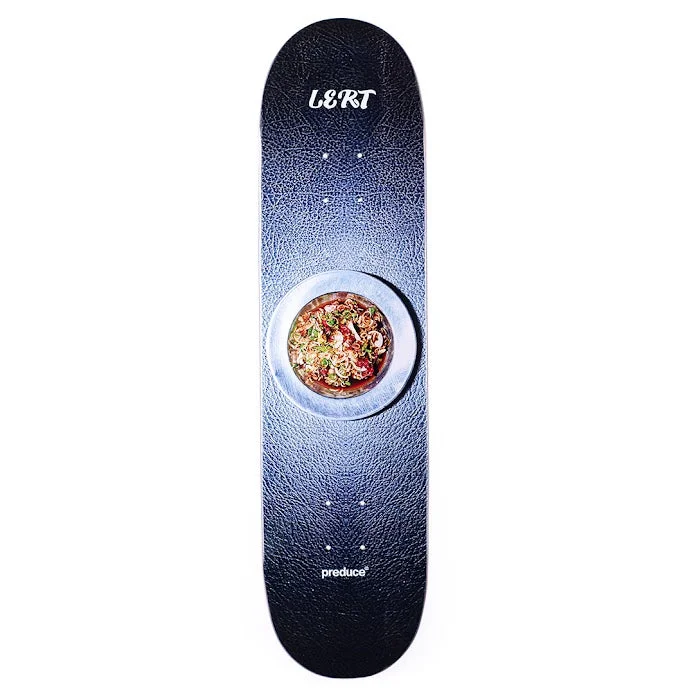 Skateboard Deck With Durable Finish-PREDUCE x KANRAPEE THAI FOOD PORN LERT SAERI DECK // 8.0" x 31.75"