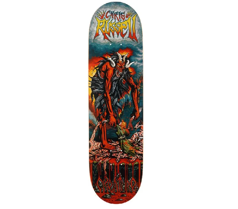 Skateboard Deck For Pro Skaters-Creature Deck 8.6 Russell Beastial Pro