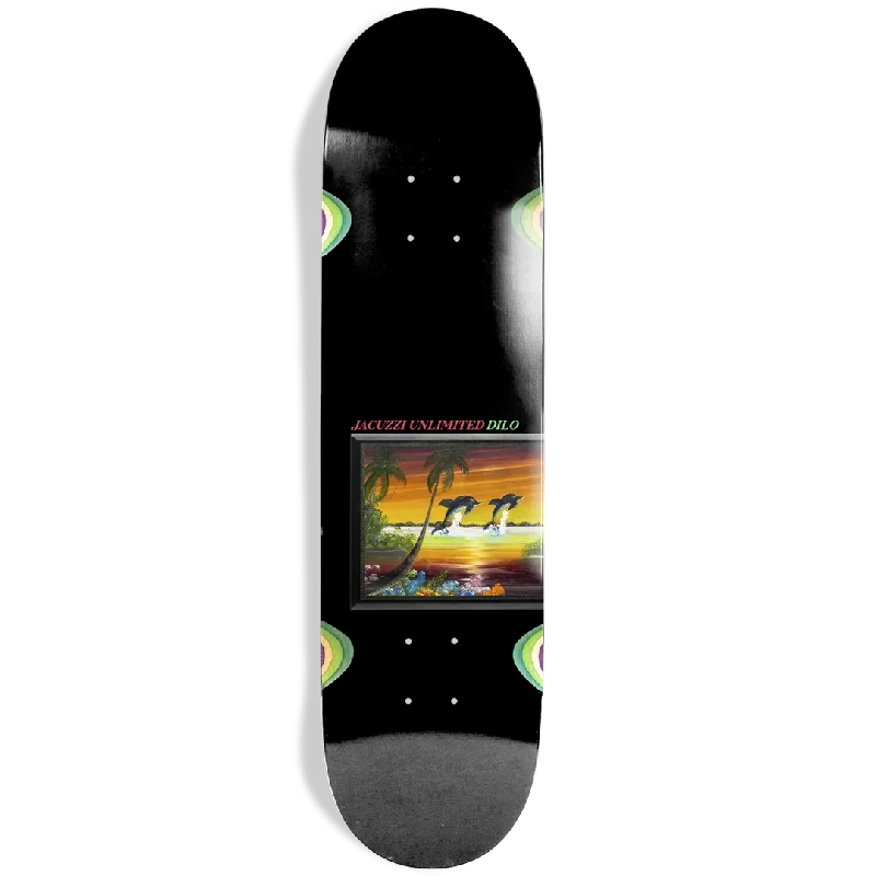 Skateboard Deck With Stronger Stability-Jacuzzi - John Dilo Flipper - EX7 8.5 - Skateboard Deck