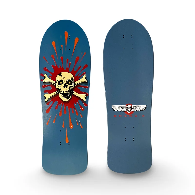 Skateboard Deck With Pro Rider Features-DedHed 10"x30.25" Limited Edition HAND-PAINTED Deck (1 of 10)