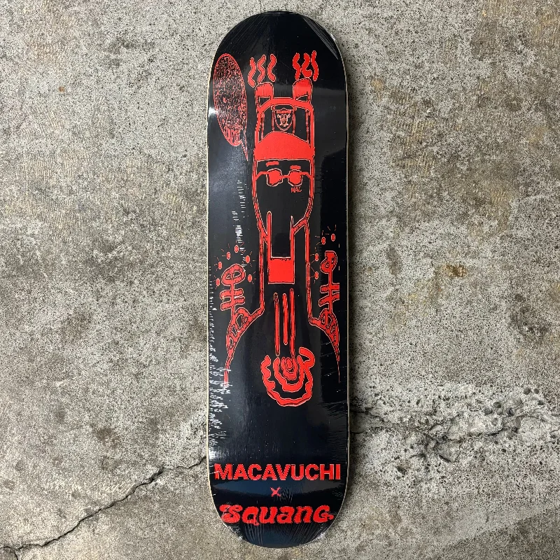 Skateboard Deck For Superior Shock Absorption-Squang x MACAVUCHI Deck