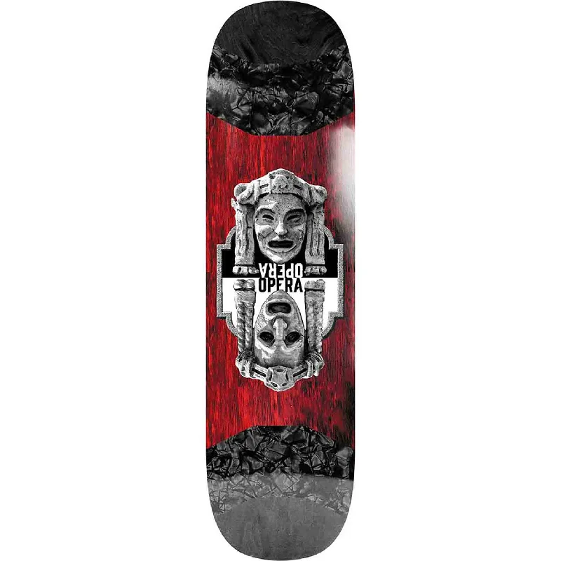 Skateboard Deck With Double Kicktail-Opera Twins Pop Slick EX7 8.25" Skateboard Deck