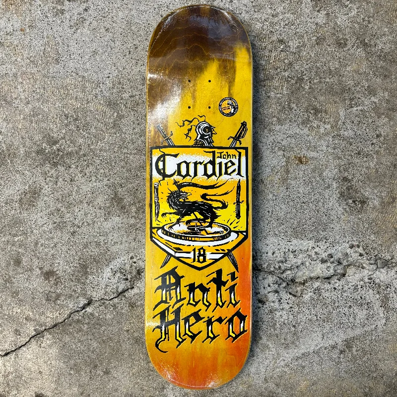 Skateboard Deck For Freestyle Riders-Cardiel Coat of Arms Deck  8.62