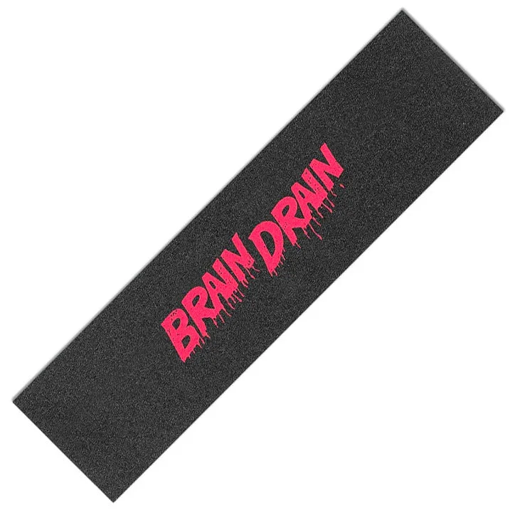 Skateboard Grip Tape With High Flexibility-Tilt Brain Drain Grip Tape