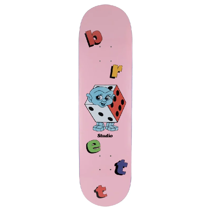 Skateboard Deck With Glossy Coating-STUDIO SKATEBOARDS WEINSTEIN DICEY DECK 8.375