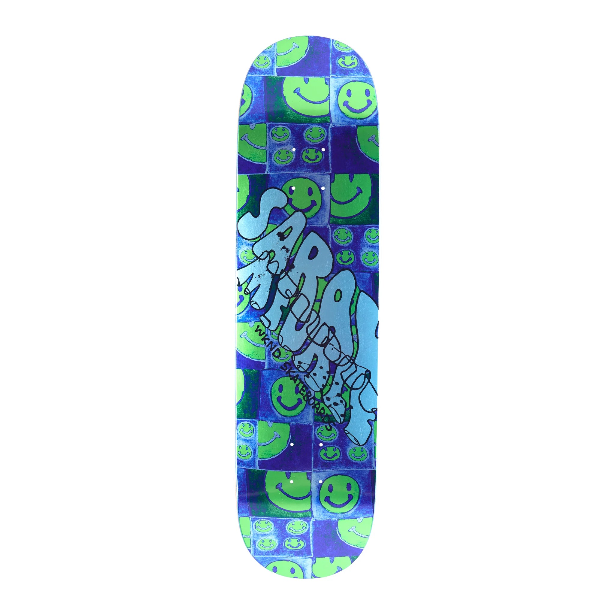 Skateboard Deck With Wide Surface-WKND - Sarah Meurle Smirley Deck (8.25")