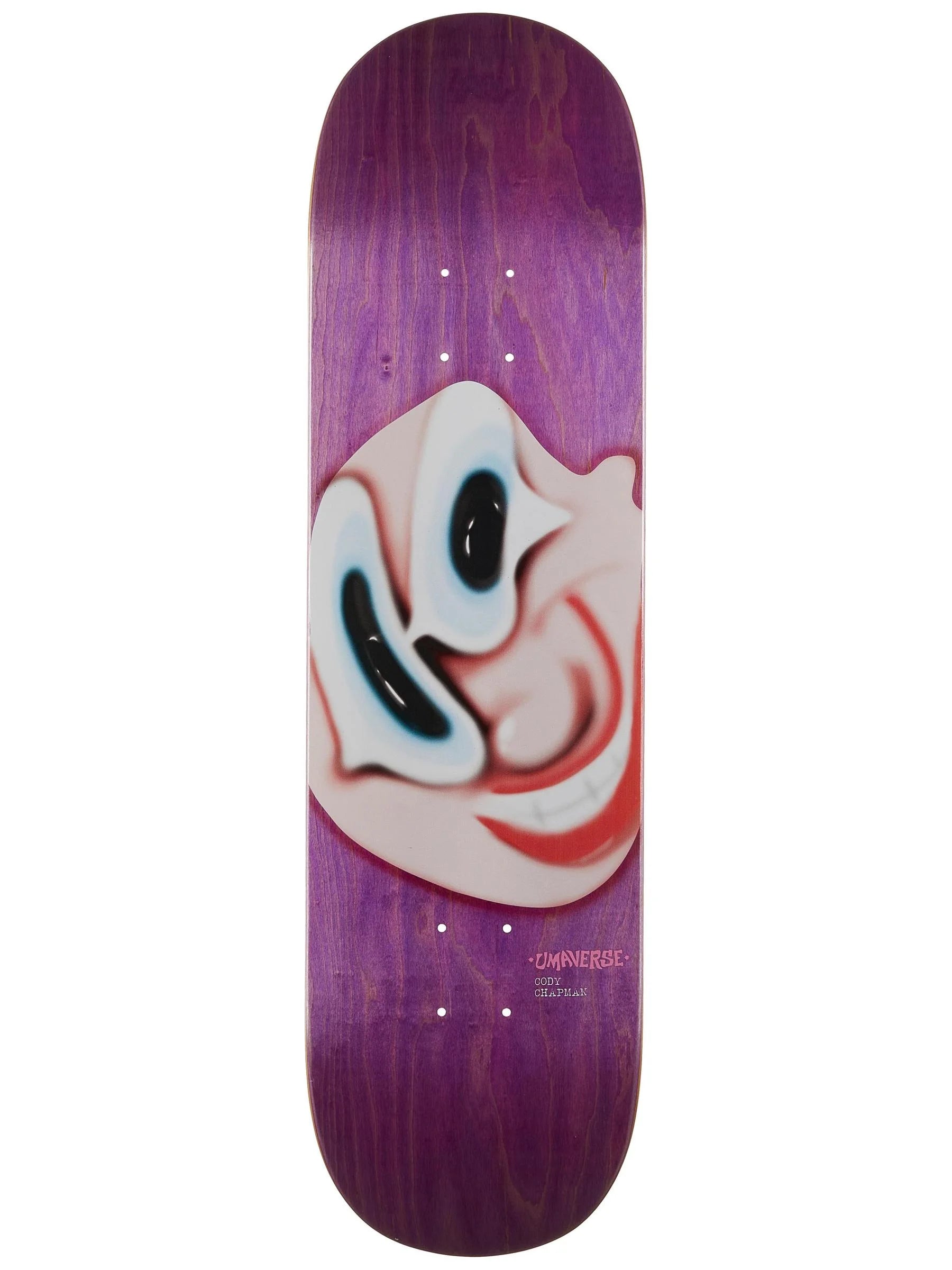 Skateboard Deck With Strong Maple Wood-Uma Deck Cody Chapman Smile 8.5"