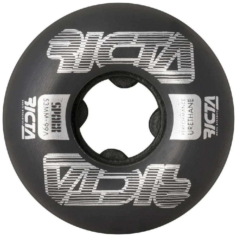 Skateboard Wheels For Freestyle-Ricta Framework Sparks Black 99A 53mm - Skateboard Wheels