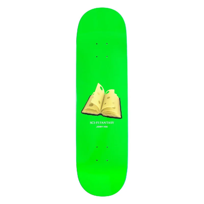 Skateboard Deck For Next-Gen Skateboarding-SCI-FI FANTASY JERRY HSU SWISS BOOK DECK 8.5