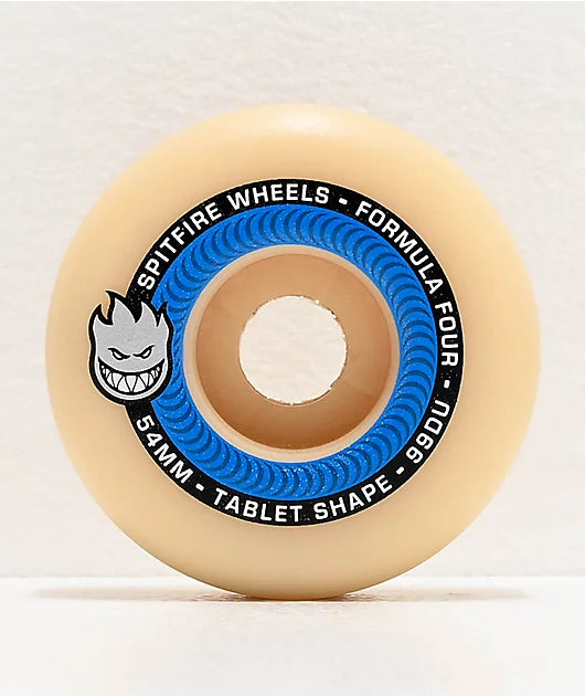 Skateboard Wheels For High-Speed Drifting-Spitfire Formula Four Tablet Wheels (99D) - 54mm