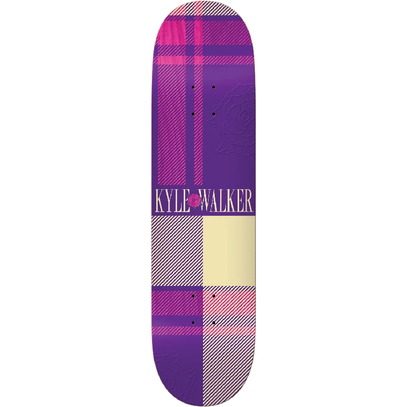 Skateboard Deck With Artistic Designs-Real Skateboards Kyle Highland Deck (8.06)