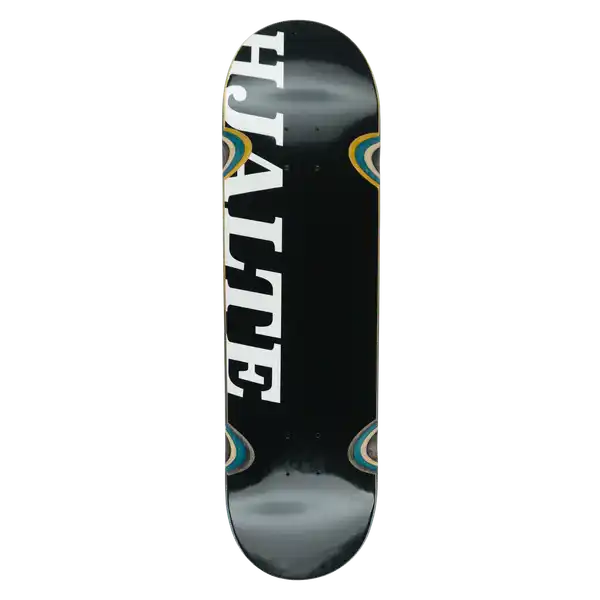 Skateboard Deck With Lightweight Design-Hardbody Hjalte Pro Black Deck - (8.375)