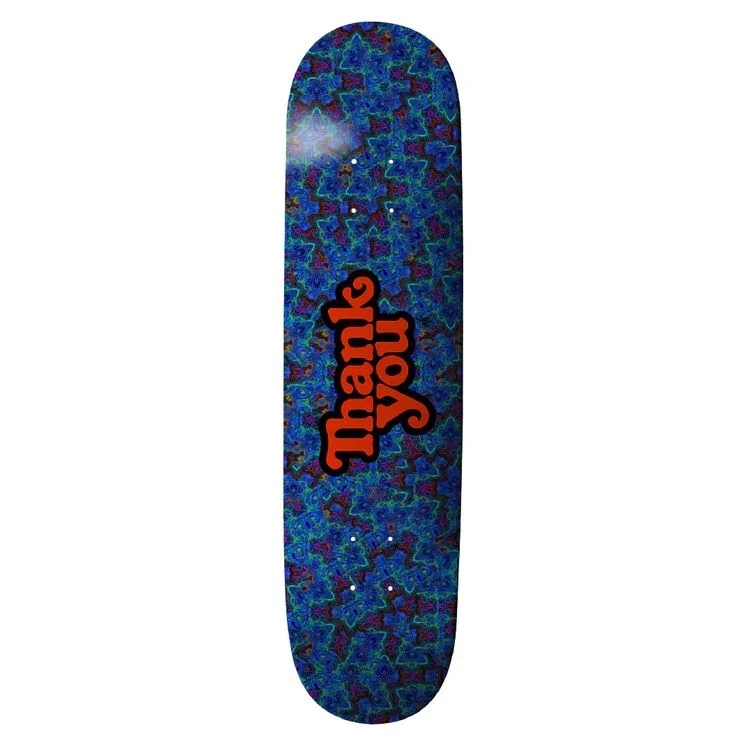 Skateboard Deck With Best Board Control-Thank You Deck Collide Logo